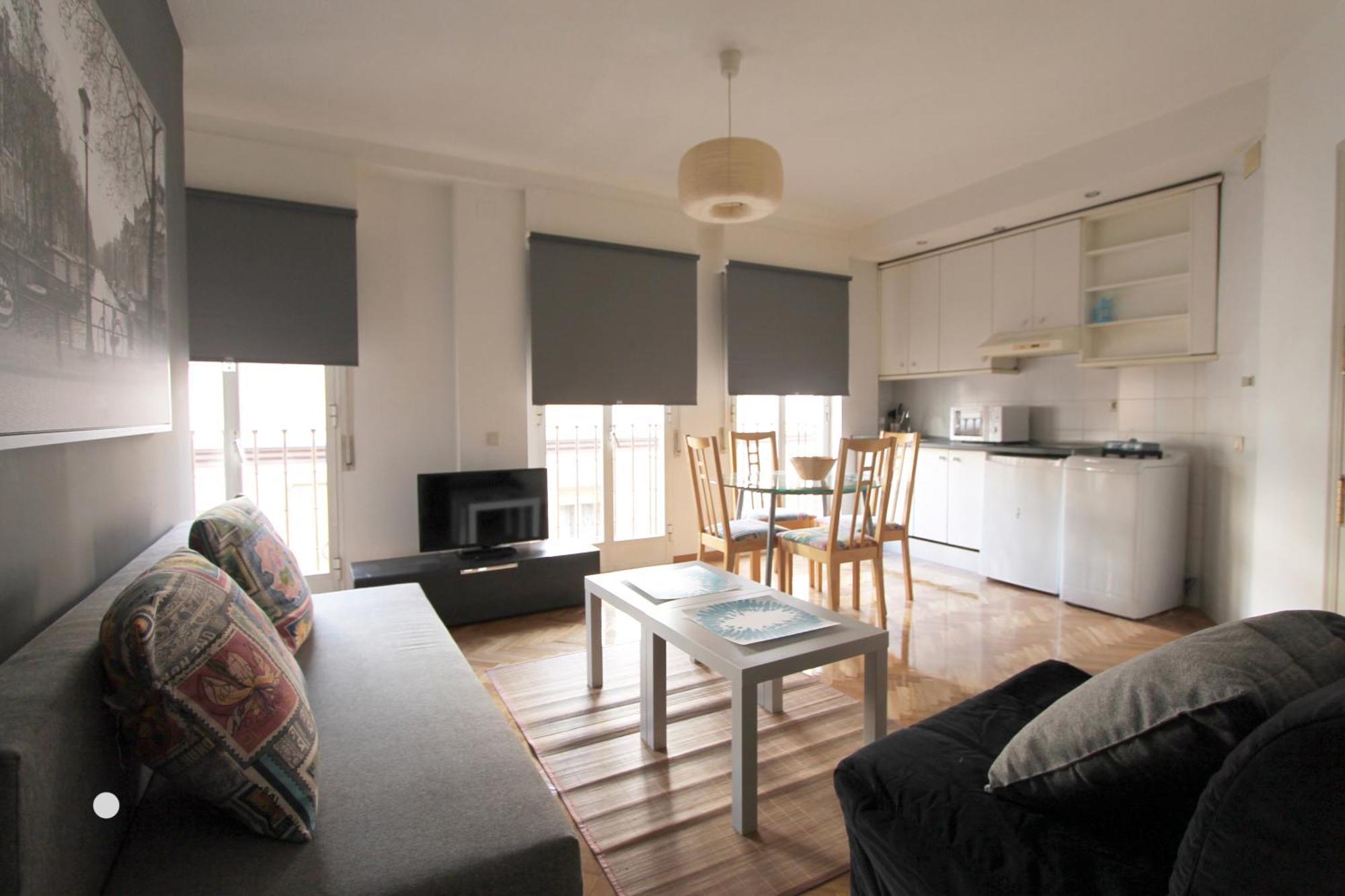 Apartamentos Goyescas Deco Madrid Værelse billede