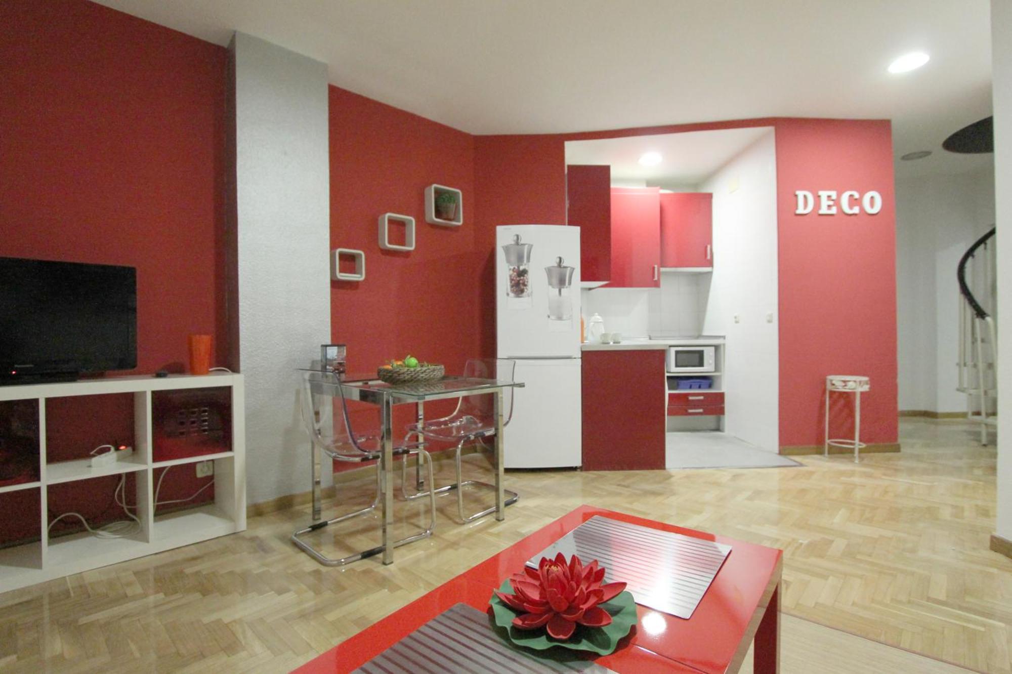 Apartamentos Goyescas Deco Madrid Værelse billede